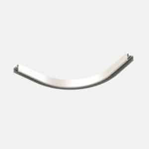 File Flex sistema - Curva tipo C in estruso di alluminio