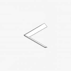 Guide sistema - Piano inclinato 30° per angolo esterno 68mm