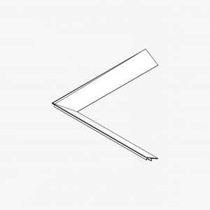 Guide sistema - Piano inclinato 30° per angolo esterno 138mm