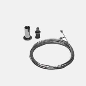 Kit cavo sospensione in acciaio L.2000mm