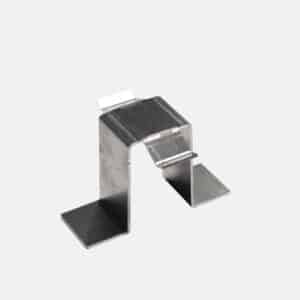 Minifile sistema - Staffa singola incasso rasato