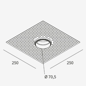 Telaio Nyx T50D orientabile per laterizio