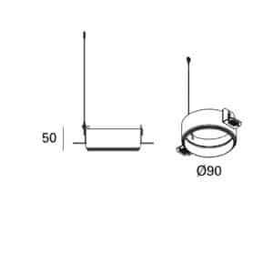 Telaio Nyx T80F per cartongesso