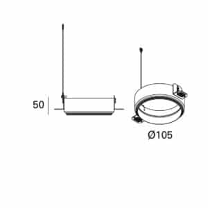Telaio Nyx T111F per cartongesso