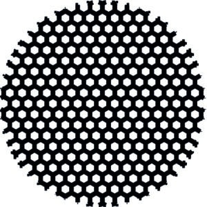 Accessori Schermo Ø 105 nido d'ape