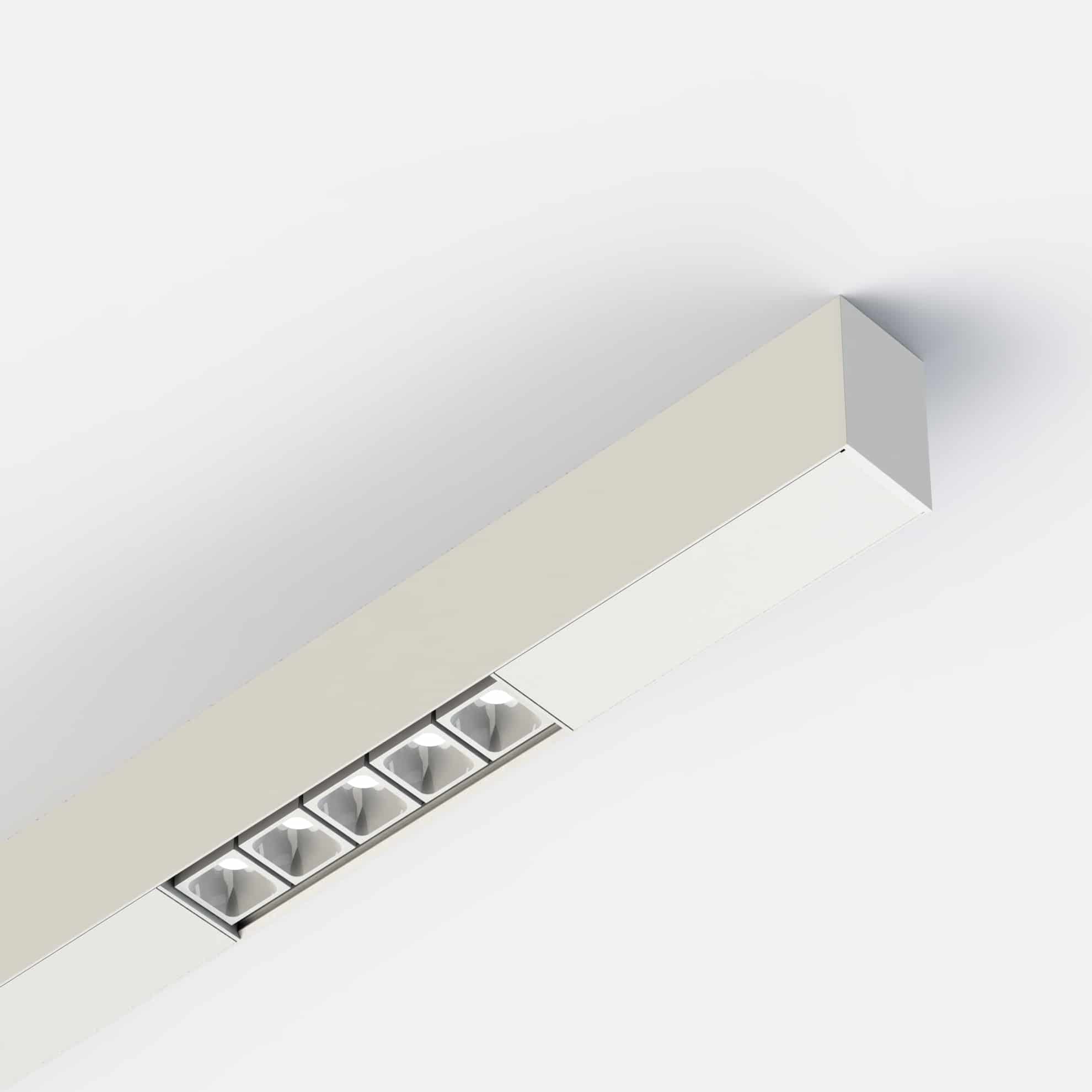 Ceiling File profile with Leva modules