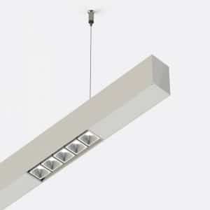 File sospensione con moduli Leva luce diretta - diretta/indiretta