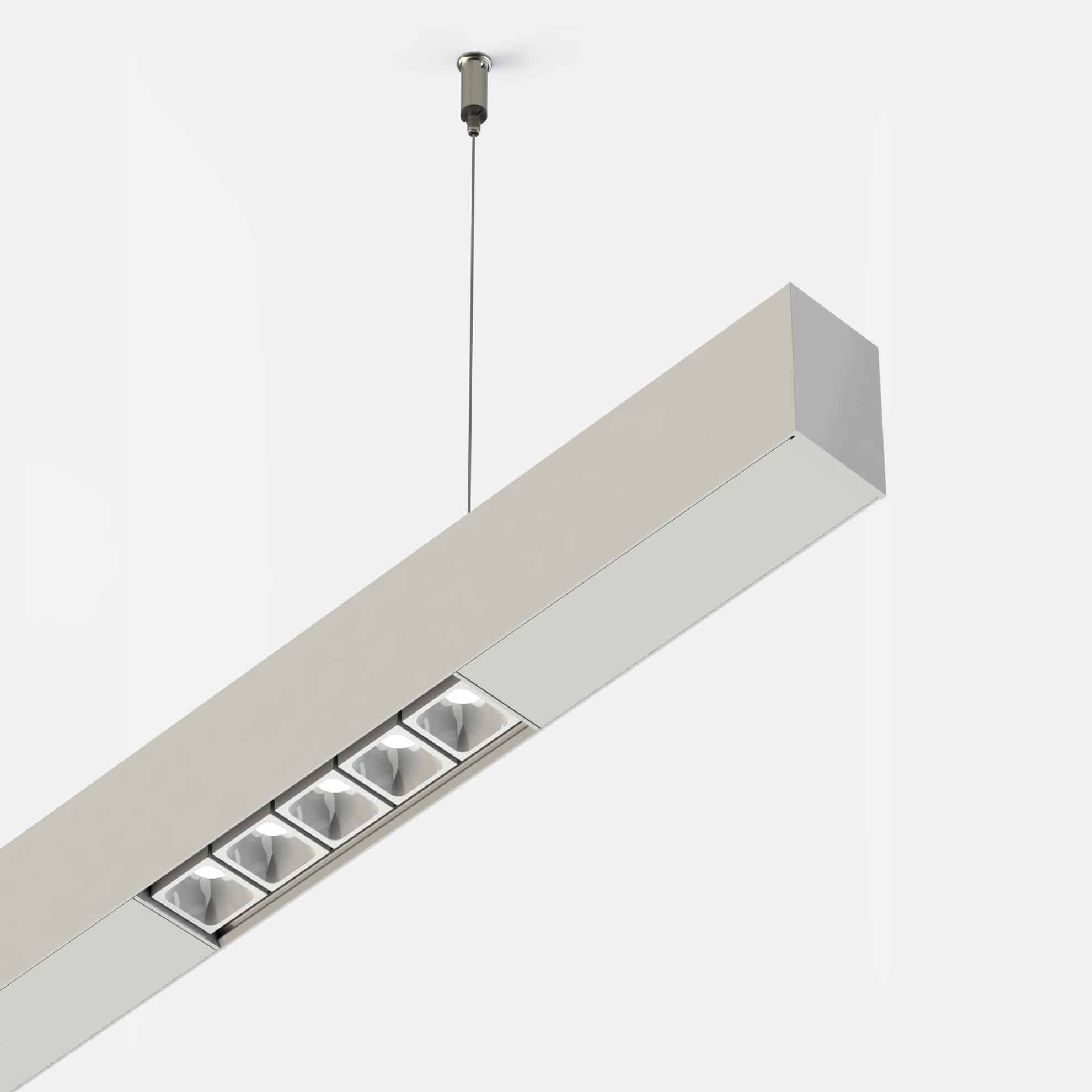 Minifile suspension with leva modules