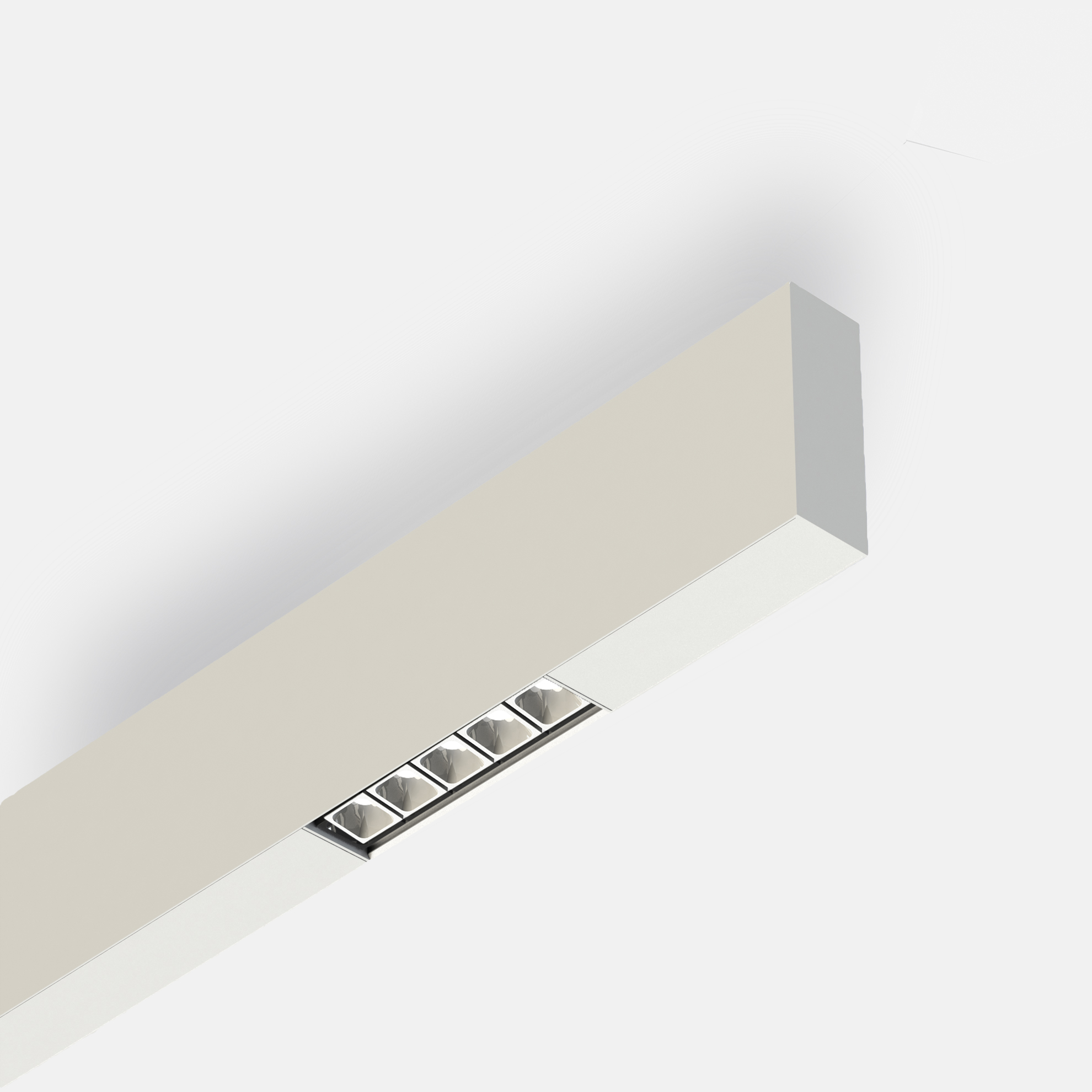 Celing File H profile with Leva modules