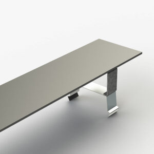 File 2 System - Extruded aluminium closing cover