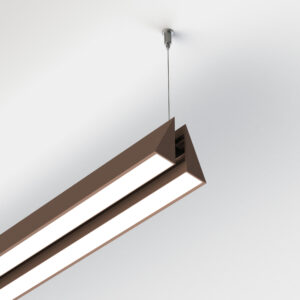 Flik sospensione biemissione a luce bianca diretta e indiretta