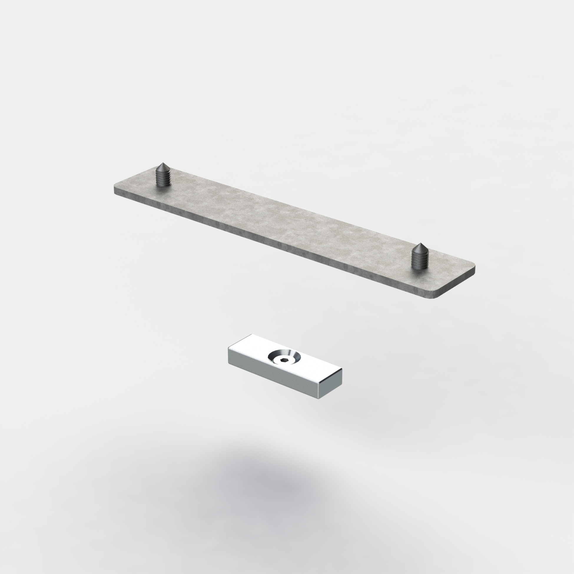 Microfile sistema - Kit d'aggancio magnetico singolo