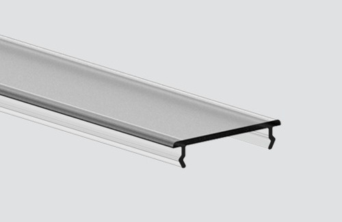 Mini Track - Indirect opal white polycarbonate diffuser